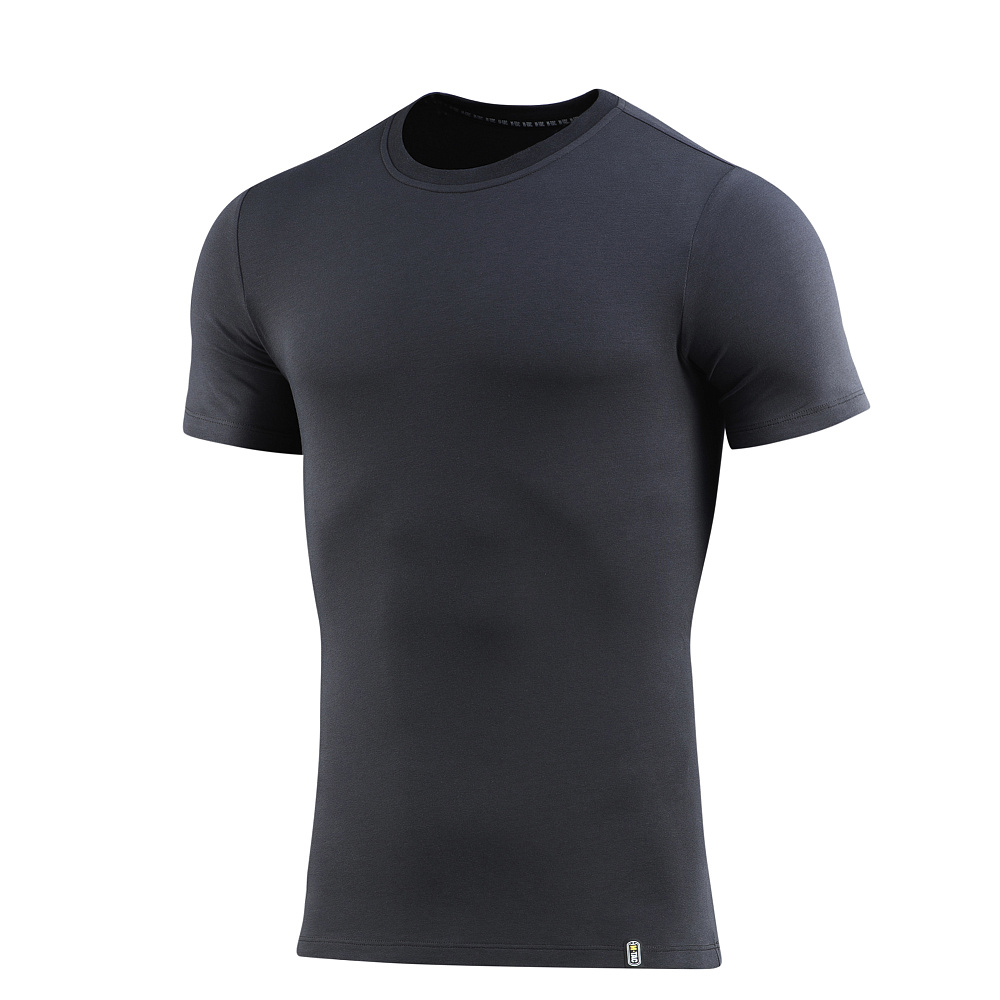 M-TAC 93/7 Zomer T-shirt Lichtgewicht Stretch Katoen Korte Mouw Donkergrijs