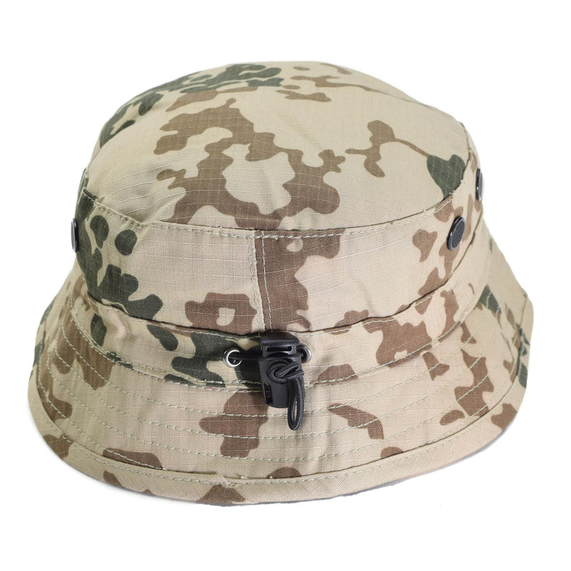 Tacgear Brand Duitse legerstijl emmer boonie hoed woestijn flecktran camo ripstop