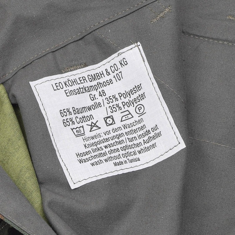 Leo Kohler stevige gevechtsbroek Acu versterkte tactische ladingbroek Flecktarn