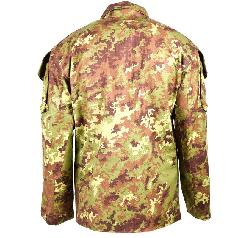 Echt Italiaans leger RIP Stop Vegetato Camo Acu Jacket Combat Field Shirt Nieuw