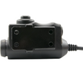 Earmor M52-KEN PTT-adapter Kenwood Baofeng radio-headset tactisch zwart