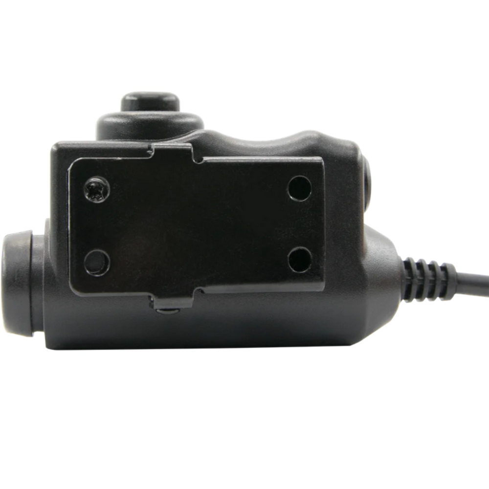 Earmor M52-KEN PTT-adapter Kenwood Baofeng radio-headset tactisch zwart