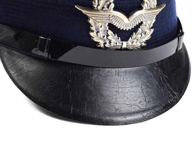 Echte Duitse viziercap van het leger. Air Forces Military Peaked Hat Luftware Nieuw