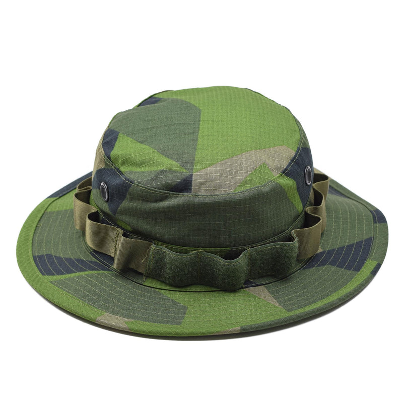 Tacgear merk Zweedse militaire stijl boonie hoed splinter camo ripstop brede rand