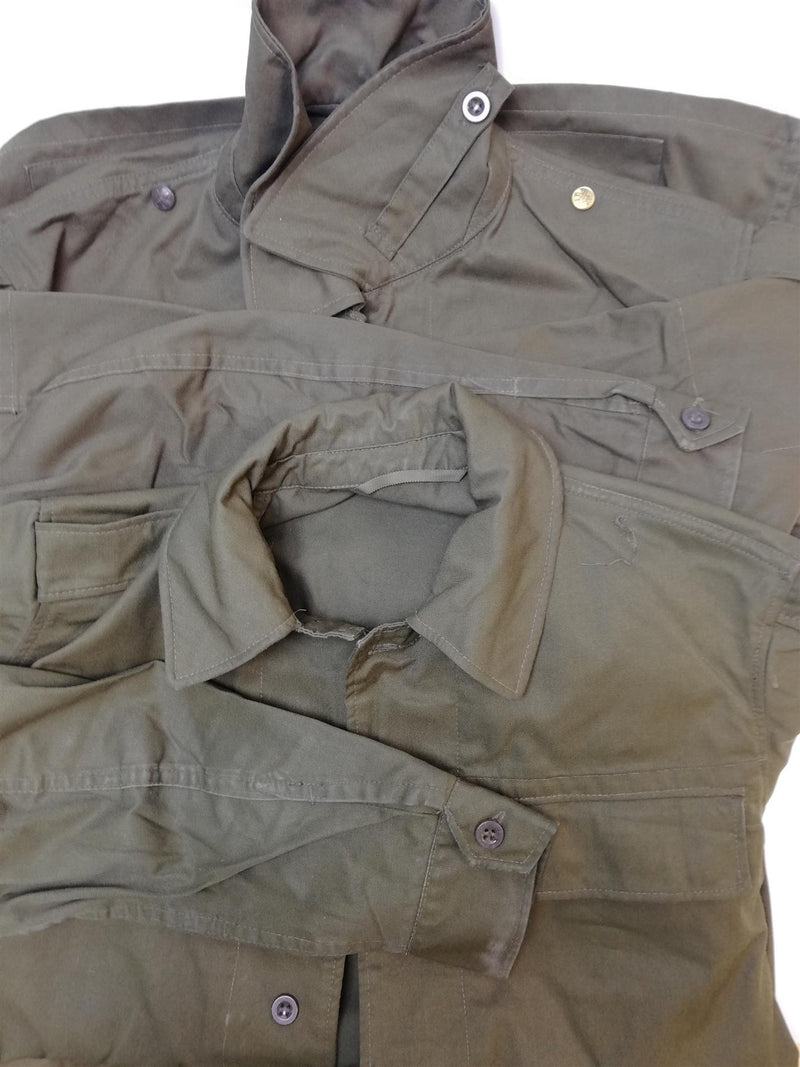 Echt vintage Tsjechisch legerveldjack M85 Militaire olijfgroen Militair CZ