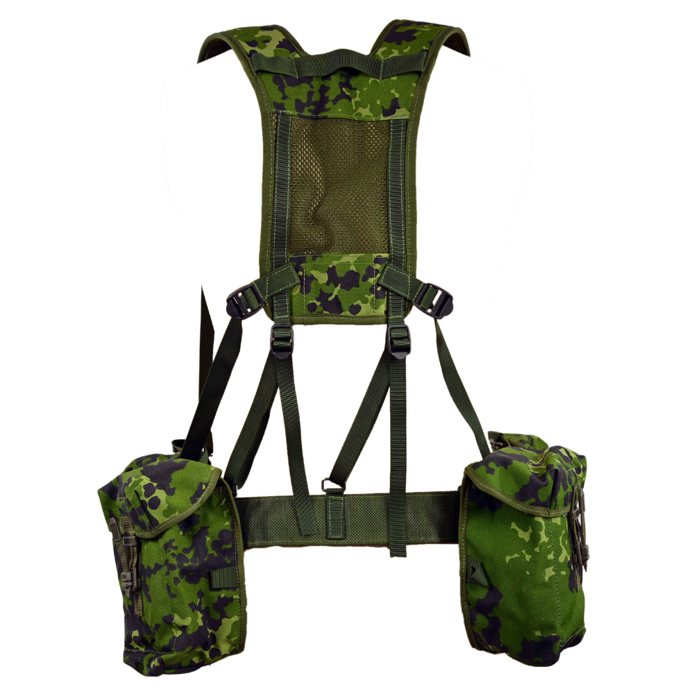 Originele Deense militaire M/96 CQC singelbandset 6-delige verstelbare M84 Camo