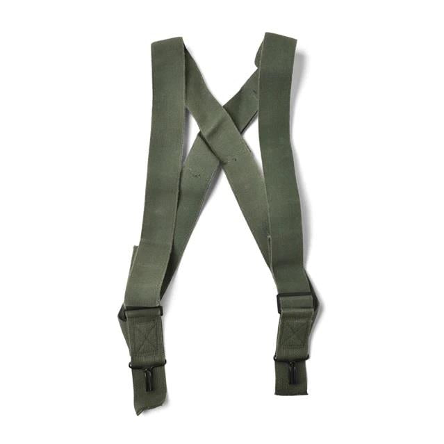 Originele Amerikaanse militaire M1950 Suspenders broek Braces schouderharnas olijf nieuw