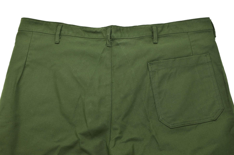 Originele Zweedse militaire werkbroek groen vintage werkkleding broek nieuw