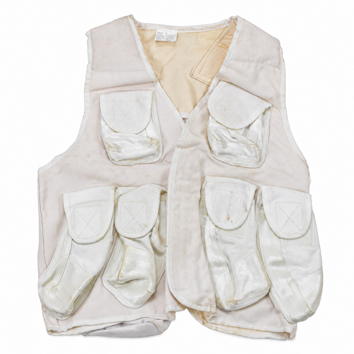 Origineel Turks militair tactisch vest Multi Pouch Field Utility wit