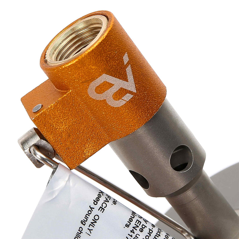A.Blochl AB-16 camping gasbrander lichtgewicht titanium trekking wandelkachel nieuw
