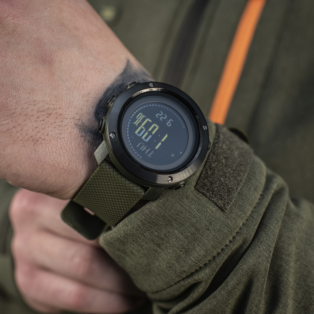 M-TAC multifunctioneel tactisch horloge kompas hoogtemeter barometer buiten