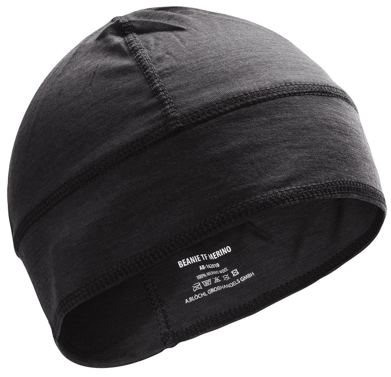 Blochl Brand Militaire stijl Beanie Merino Wool Ademend horloghoed Zwart nieuw