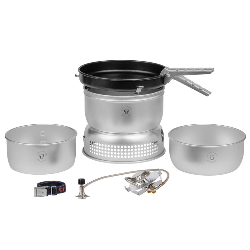 Trangia fornuis set 1.75l pot pan aluminium ultralight outdoor wandel kookkit