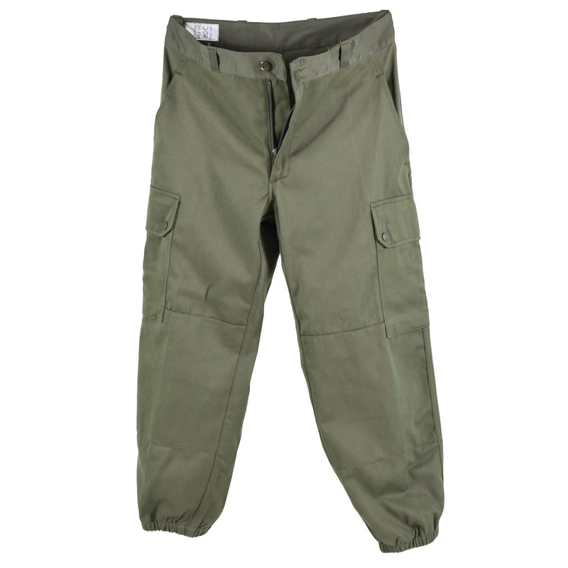 Originele Franse legerbroek Field Troops Militaire groene BDU -broek Surplus Nieuw