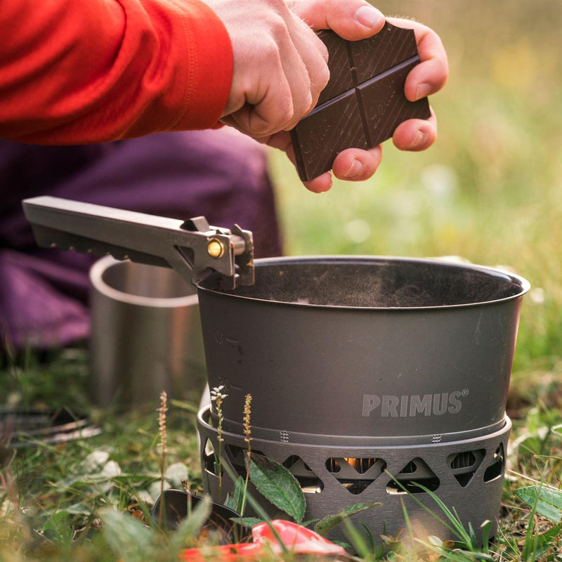 Primus primetech campingkachel set 1,3 liter koken kokende pot buitenbrander