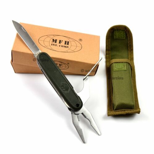 BW Duitse Army Style Pocket Multitool -vouwmes. Bundeswehr Eagle mes