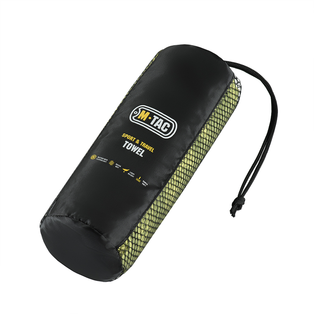 M-TAC microvezelhanddoek 150x75cm sneldrogend buiten reizen kamperen groen