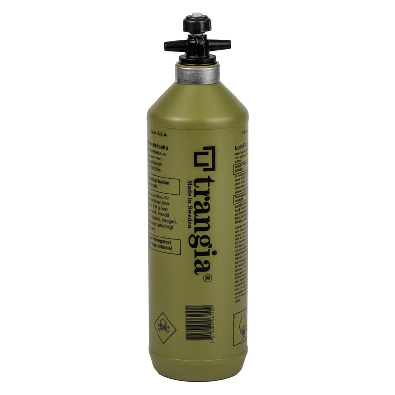 Trangia vloeibare brandstoffles benzine brander polyethyleen kolf buitenlucht olijf