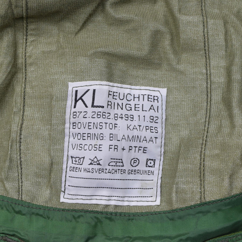 Originele Nederlandse militaire parka -kap tactische winter camouflage dpm lichtgewicht
