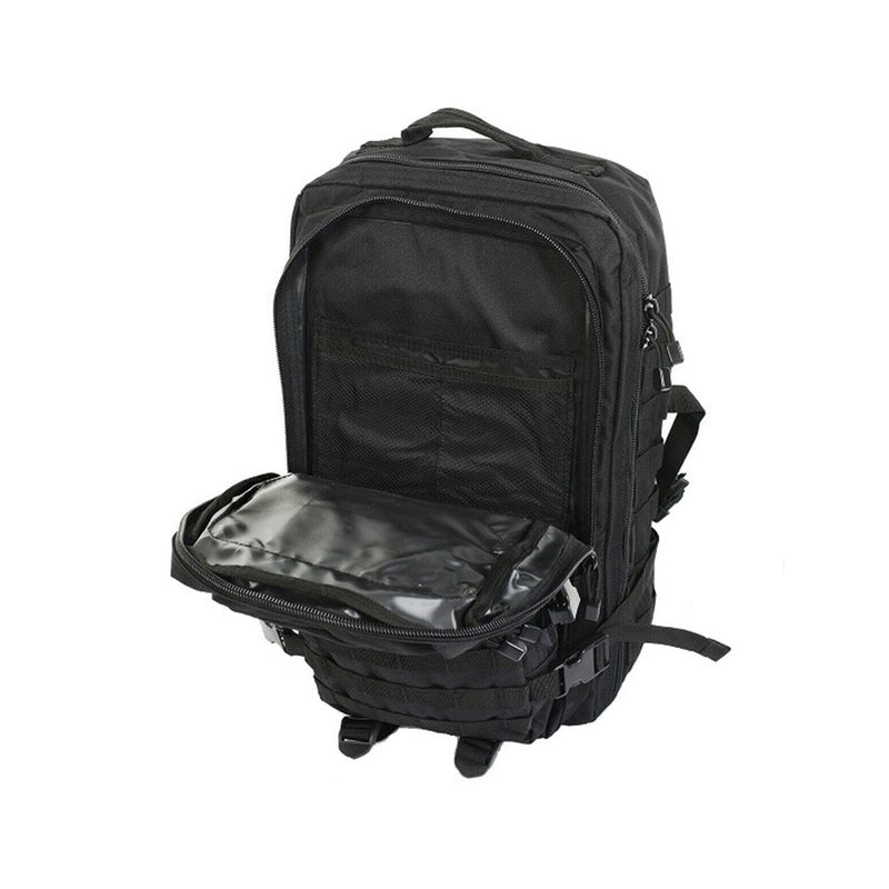 Mil-Tec U.S. Assault 36l Backpack Trekking Rucksack Hiking Outdoor Daypack Black