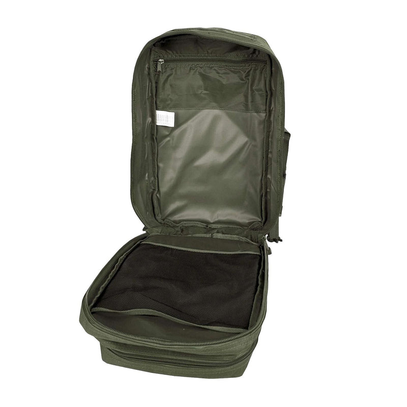 Mil-Tec U.S. Assault Combat Backpack Trekking Hiking Outdoor Rucksack 36L Olive