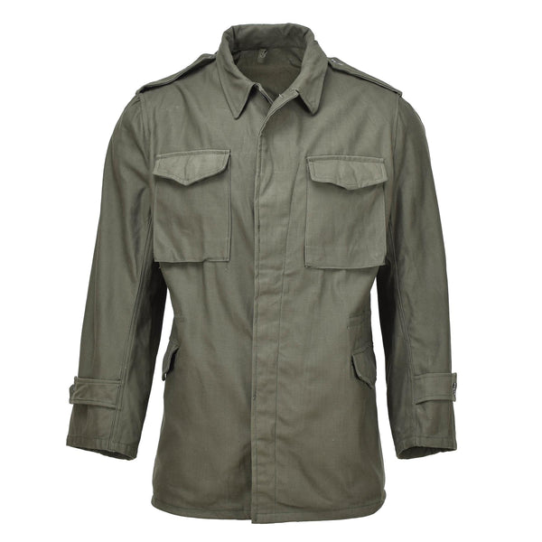 Echte Grieks militair M65 Field Jacket Us Type Olive Army Uniform Surplus Nieuw