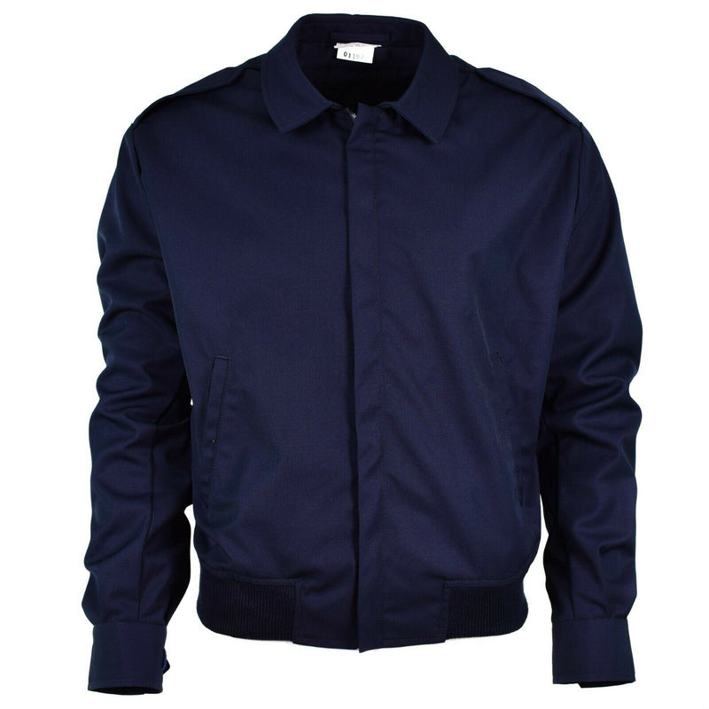 Original Spaans leger Air Forces Jacket Bomber Blue Flight Aircrew Nieuw