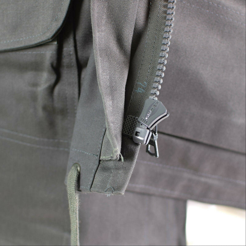 Echt Deense leger gevechtsjack m71 Denemarken militair grijs veld surplus nieuw