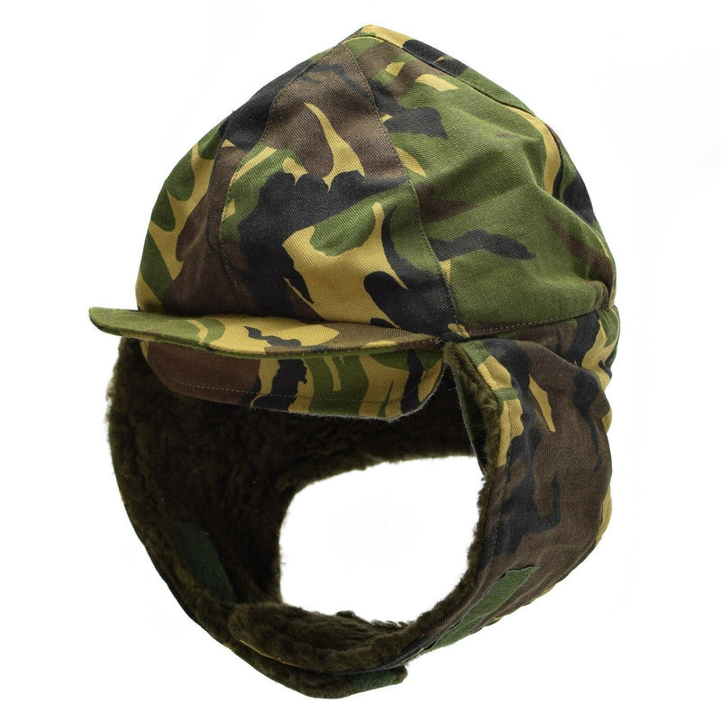 Echte Holland Nederlandse leger Cap Militaire winterhoed Camouflage