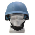 Originele Duitse militaire Kevlar-helm overtollig hoofddeksel collectible UN blauw