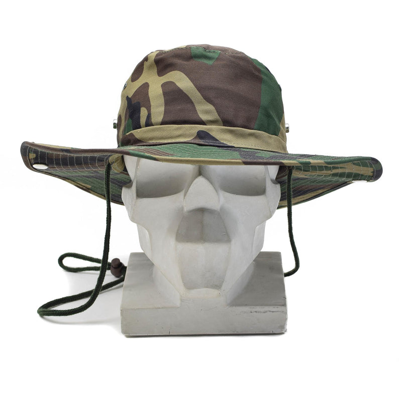 MFH merk militaire bush -stijl hoed zomer Panama Jungle Bucket Cap Woodland nieuw
