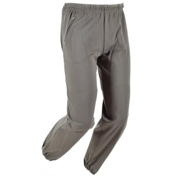 Echte Oostenrijkse leger broek training trainingspak militaire sport vintage olijf nieuw