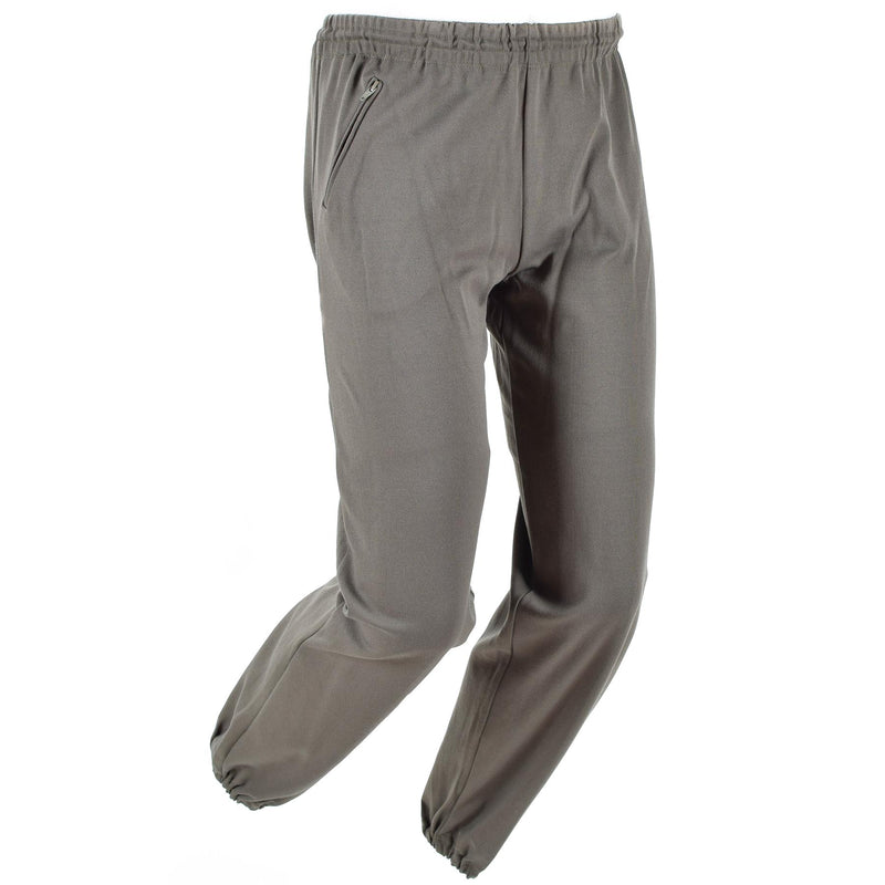 Echte Oostenrijkse leger broek training trainingspak militaire sport vintage olijf nieuw