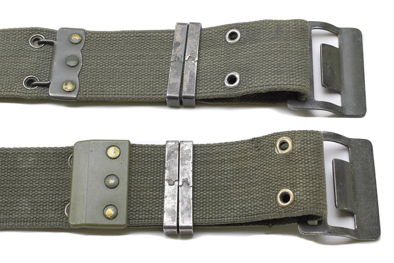 Originele Franse leger marine swebbing riem famas olive od web France militair nieuw