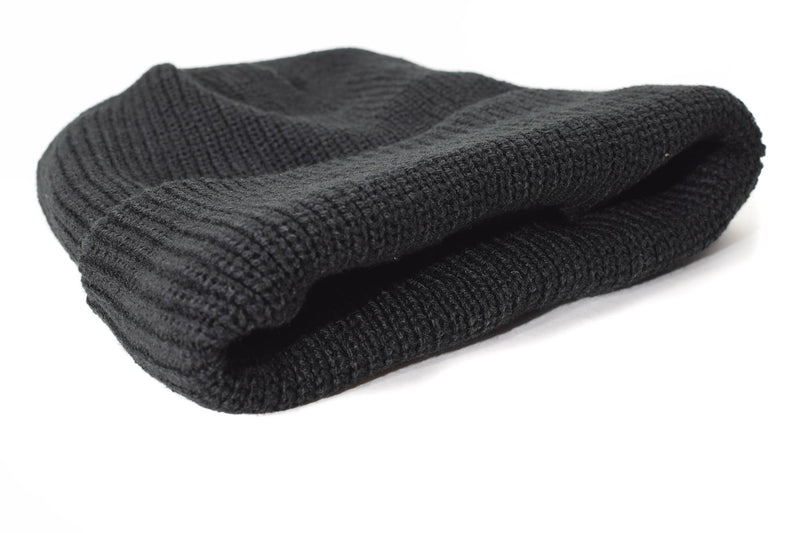 Brand Mil-Tec Beanie Knit Cap Watch Cap Thinsule ™ Black Winter Hat One Size One Size