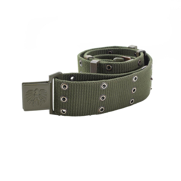 Originele Oostenrijkse militaire gevechtsriemtroepen Tactical Alice Webbing Canvas OD