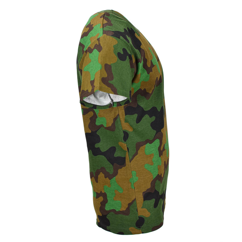Origineel Nederlands leger Woodland Camo Shirt T-shirt Militair Surplus Jungle Nieuw