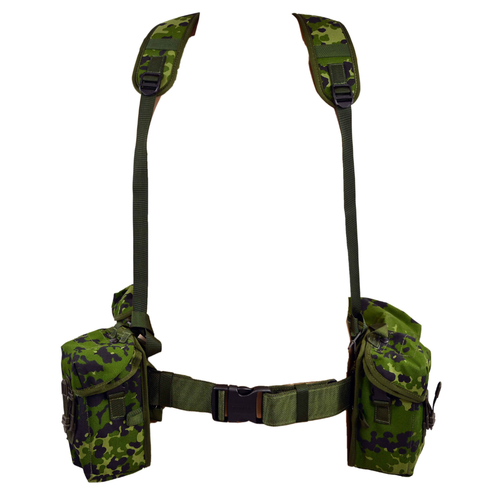 Originele Deense militaire M/96 CQC singelbandset 6-delige verstelbare M84 Camo