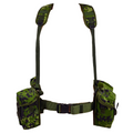 Originele Deense militaire M/96 CQC singelbandset 6-delige verstelbare M84 Camo