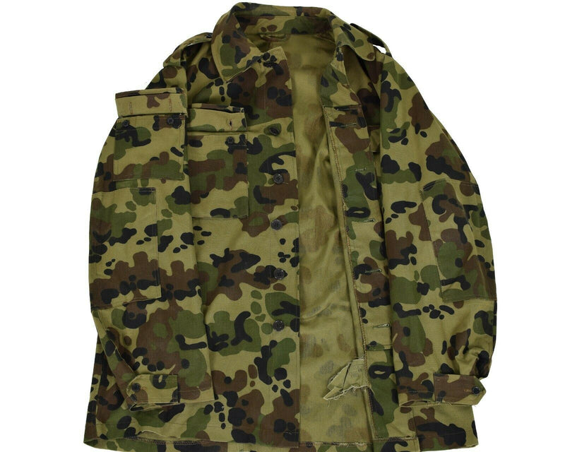 Echt Roemeens leger veldjack Militaire BDU M93 Camo Leaf Militaire gevechten