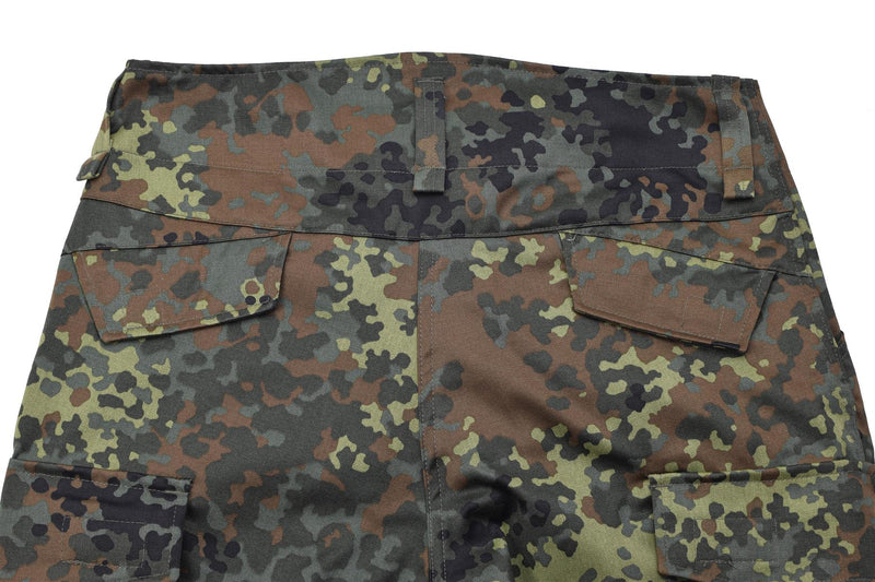 Leo Kohler Militaire tactische broek Verken Flecktarn Camo hogere taille broek