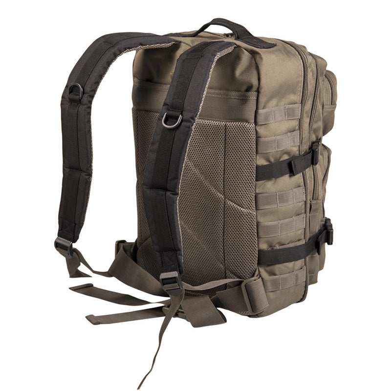 MIL-TEC U.S. Assault Ranger Backpack Olive Black 20l wandeltrekking Daypack