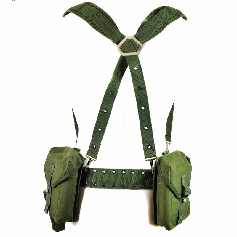 Origineel Zweeds Webbing Rig System 304 Tactische riem H-Traps Suspenders