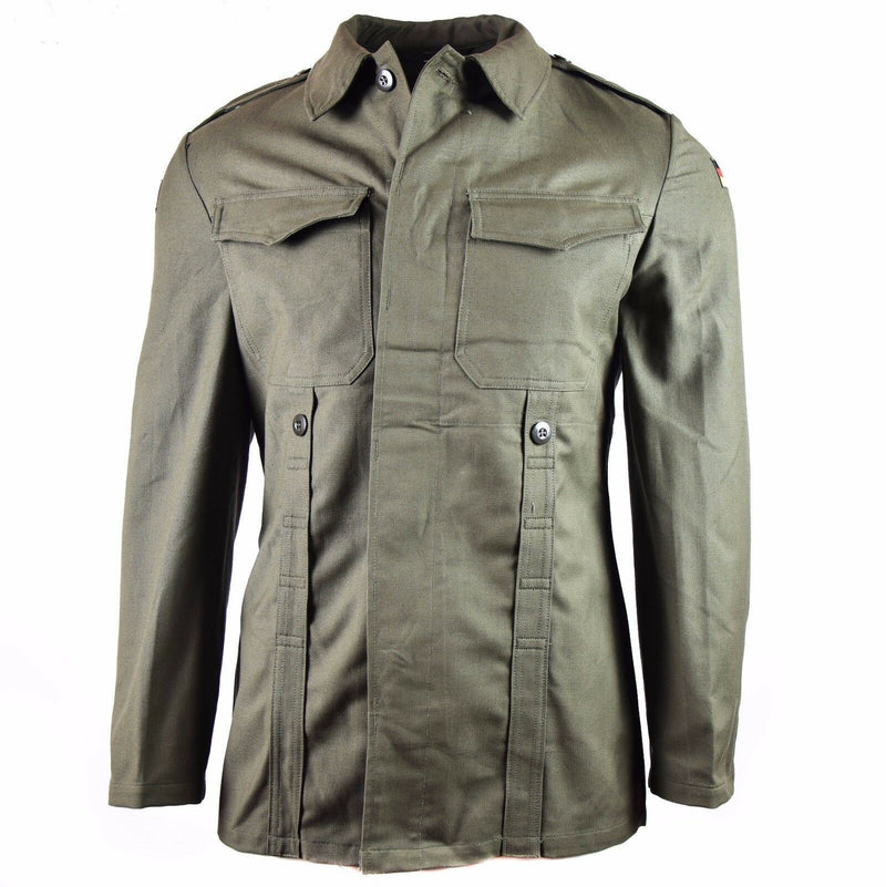 Origineel Duitse leger Moleskin Jacket. Vintage BW Army Field Olive Drab Jacket