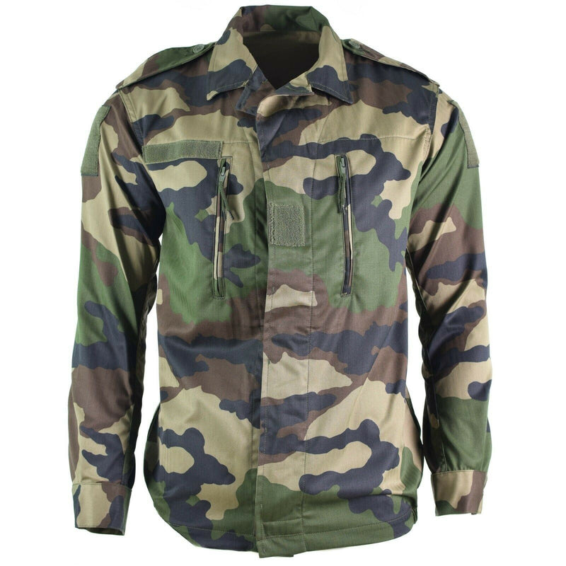 Echt Frans leger F2 Combat Jacket vermoeidheid CE Camo Militair probleem Surplus Nieuw