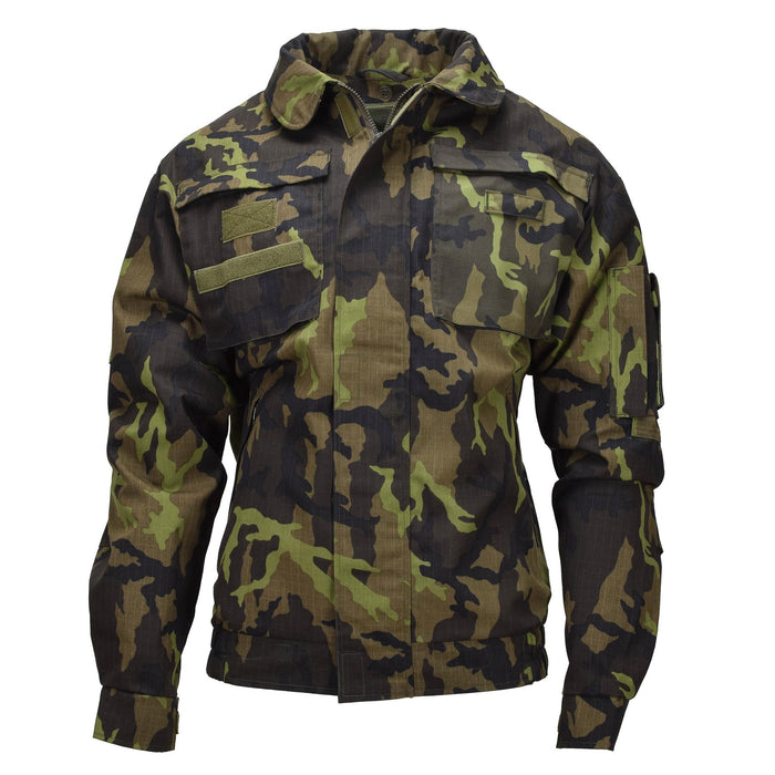 Origineel Tsjechisch militair gevechtsveldjack polykatoen VZ95 camouflage