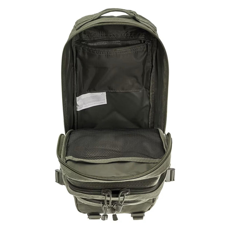 MIL-TEC U.S. Assault Style Tactical Backpack 20L wandelen Outdoor Daypack Olive