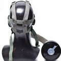 Origineel Sovjet GP-4 gasmasker jaren 1960 Vintage militaire surpluskit grijs rubber