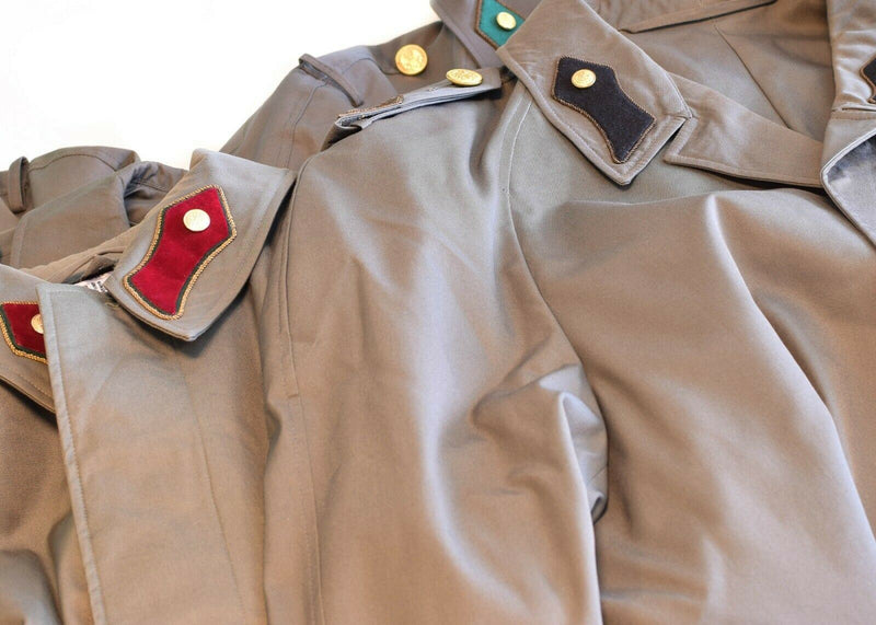 Echte Oostenrijkse legerjas trenchcoat militaire kwestie Long grijze jas