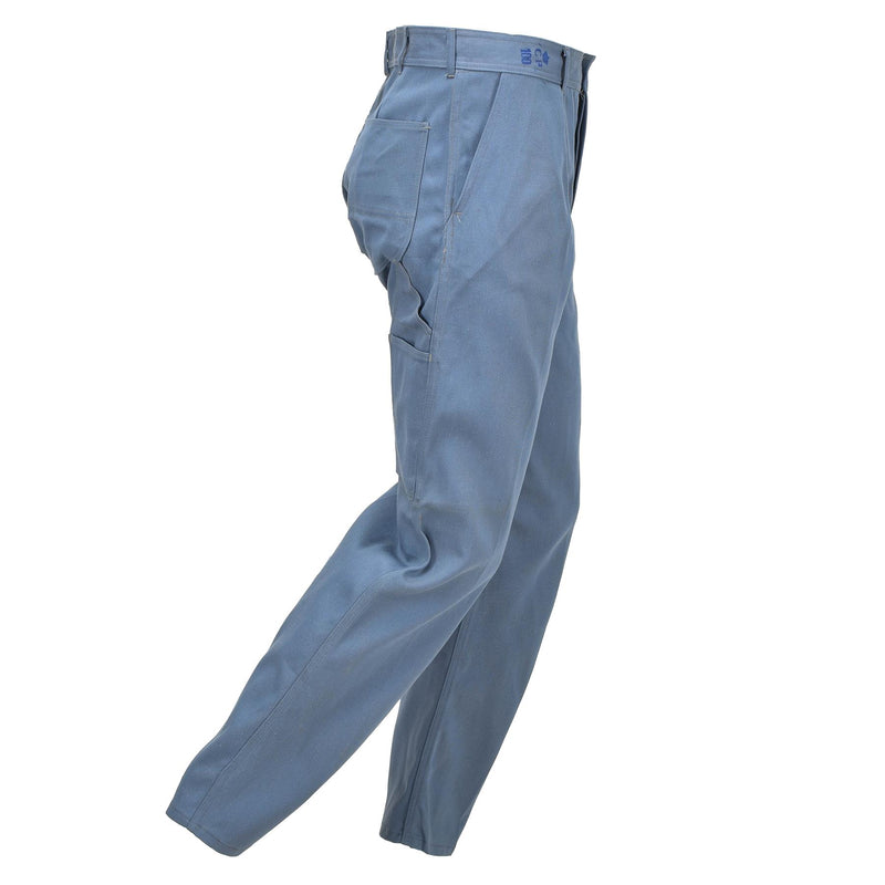 Originele Deense militaire broek Casual Denemarken Leger Personeelsbroek Blue Nieuw